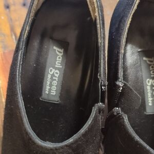 Paul Green Black Ankle Boots